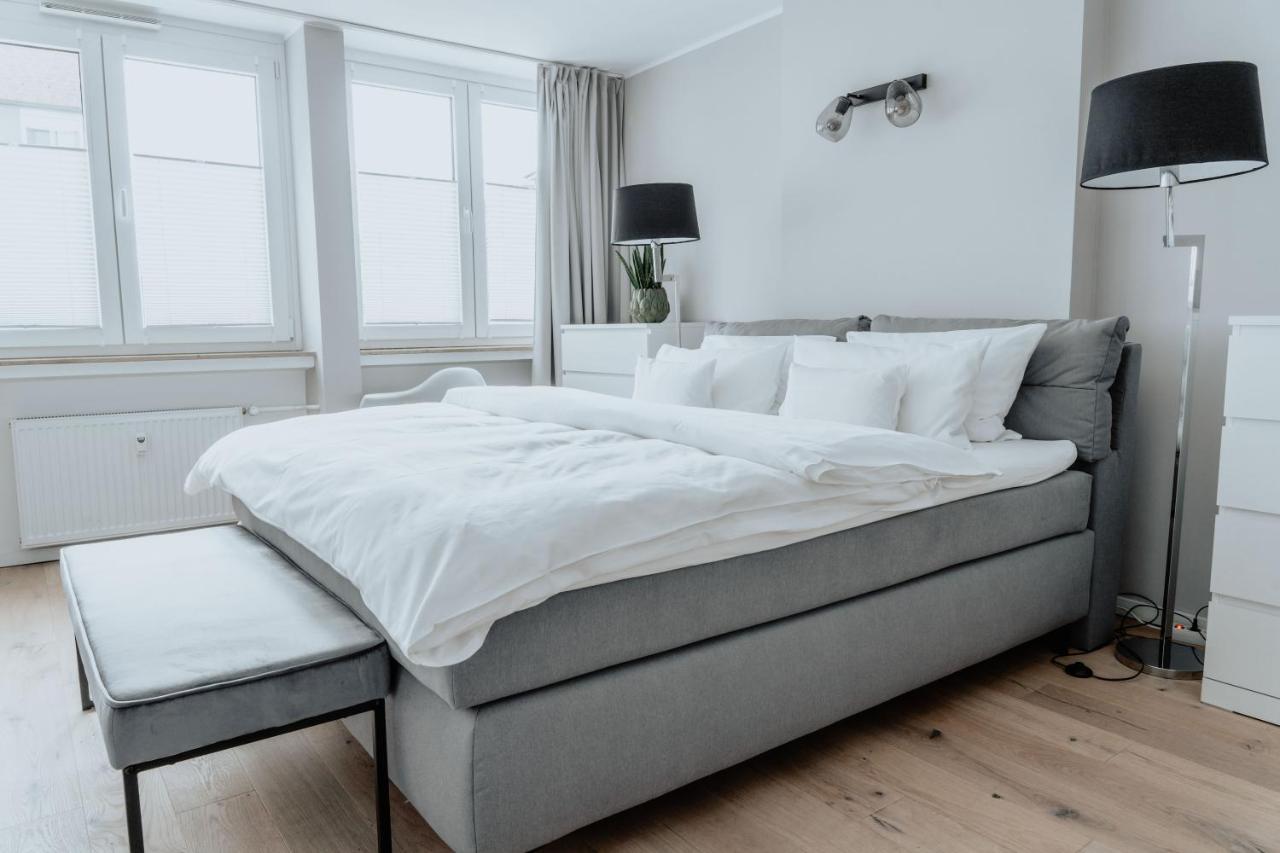 2-Zimmer City Apartment 57M² Mit King Size Bett Und Kueche Мюнстер Екстер'єр фото