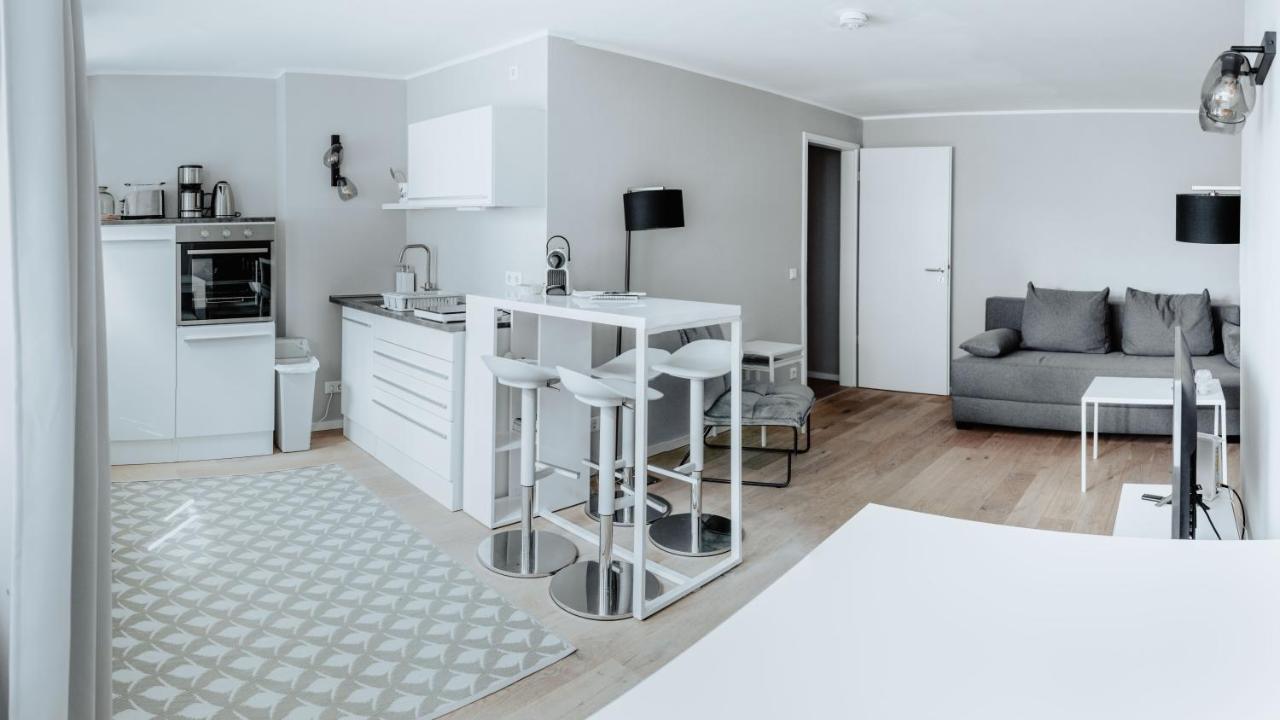 2-Zimmer City Apartment 57M² Mit King Size Bett Und Kueche Мюнстер Екстер'єр фото